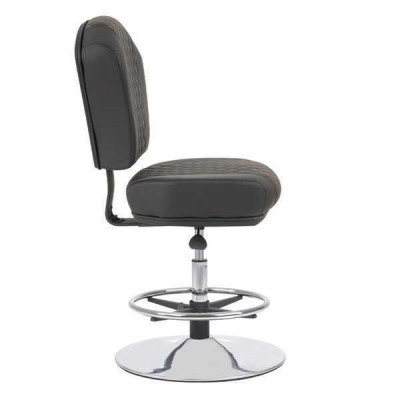 Stylish Bar Stool Chair Designer Metal Dining Chair Stool Bar Grey New