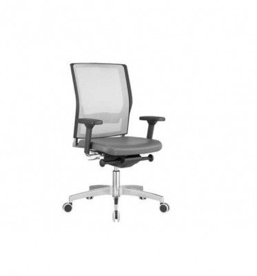 Luxury Armchair Gray Upholstered Armchair Computer Swivel Chairs Office Furniture Executive Chairs
