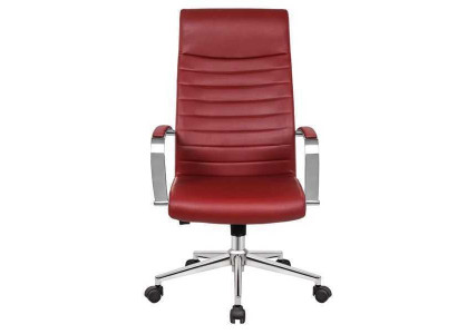 Faux leather chair design upholstered armchair red chairs dining room chair office chair