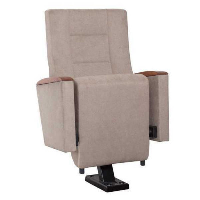 Cinema chair theater seat armchair upholstered chairs foot with fixed mounting
