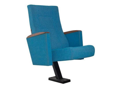 Cinema armchair theater chair upholstered chairs fixed installation reclining chair foot
