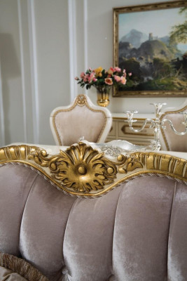 Sofa 3-seater classical couches luxury furniture sofas fabric couch three-seater