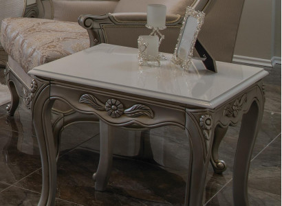Side table furniture table luxury wood sofa art deco coffee table living room