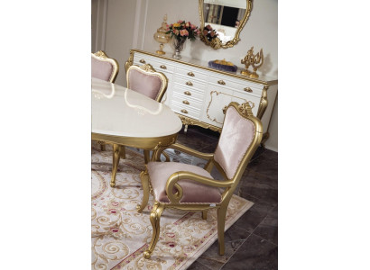 Armchair Chair with Armrest Dining Room Chair Wood Lounge Chair Design Armchair