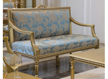 Two-seater classic sofa couch upholstered furniture Italian furniture sofas couches