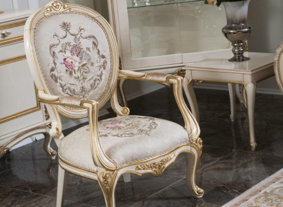 Armchair furniture chairs Art Deco design upholstered chair textile living room lounge