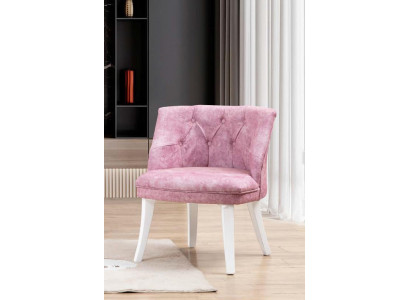 Rosa Chesterfield Chair Exclusive Upholstered Chair Designer Seating Furniture