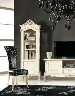 Classic Living Room Wall Set Display Cabinet RTV Sideboard Display Cabinets Wardrobe Cabinets 3-piece Set.