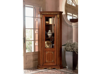 Display cabinet glass cabinet Baroque Rococo classical display cabinet cabinet display cabinet