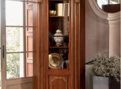 Display cabinet glass cabinet Baroque Rococo classical display cabinet cabinet display cabinet
