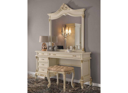 Stool Designer Luxury Baroque Rococo Upholstered Bench Seat Relax Antique