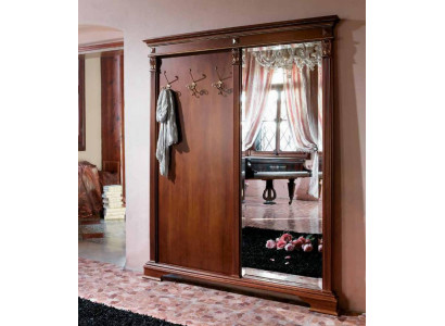 Hallway wardrobe furniture cloakroom panels mirror wardrobe hallway baroque