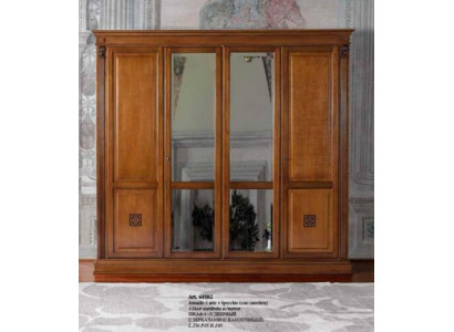 Wardrobe Bedroom Solid Wood Cabinet Antique Style Cabinets Italian Furniture