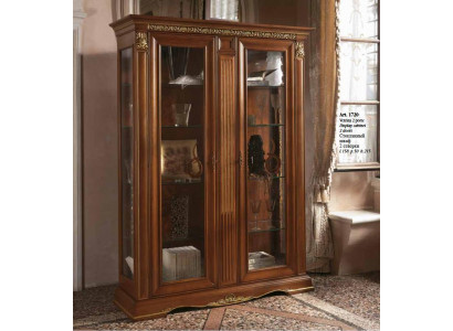 Display cabinet showcase living room show cabinets design baroque rococo Italy