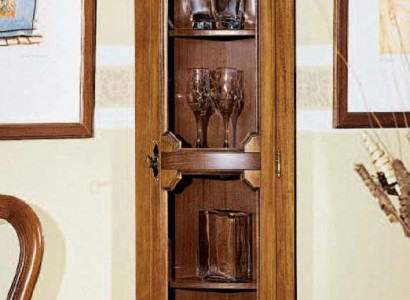Design furniture Italian brown showcase wood luxury cabinets classic sideboard
