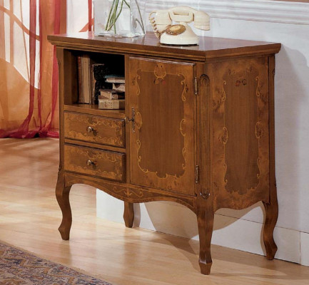 Classic dresser cabinet wood cabinets furniture consoles Italian furniture brown