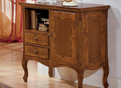 Classic dresser cabinet wood cabinets furniture consoles Italian furniture brown