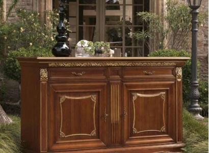 Dresser Sideboard Living Room Baroque Sideboard XXL Design New Solid Wood