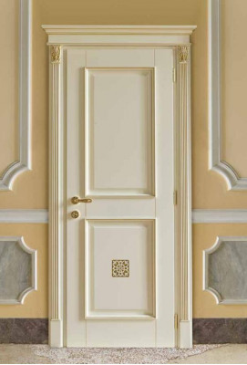Door + Frame Interior Doors Baroque Custom-Made Classic Solid Wood Doors Italy New!