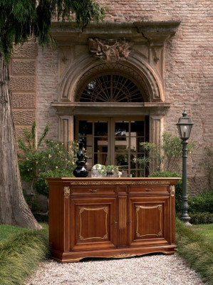 Sideboard Luxury Design Dresser Sideboard Lowboard Cabinet Solid Wood Italian Furniture