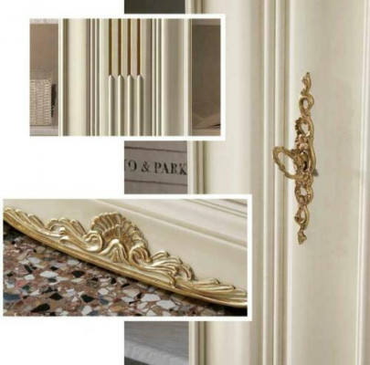 Office bookcase filing cabinet luxury Italian furniture antique cabinet solid wood