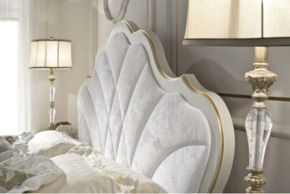 Bedroom set baroque bed nightstand dresser bed furniture 6-piece solid wood