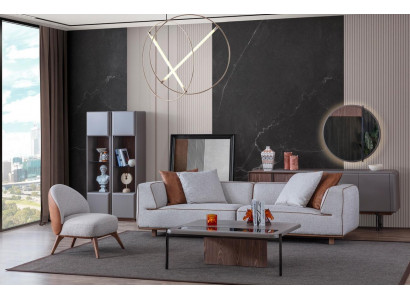 Luxury Living Room Set Complete Furniture Sofa Dresser Coffee Table 5-piece