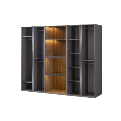 Bedroom set bed wardrobes wardrobe beds 2x nightstands 4-piece set.