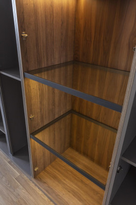 Bedroom set bed wardrobes wardrobe beds 2x nightstands 4-piece set.