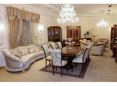 Designer sofa round corner sofa round sofa modern Italian living landscape furniture