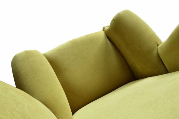 Armchair Textile Fabric Wingback Chair Furniture New Living Room Modern Luxury Design