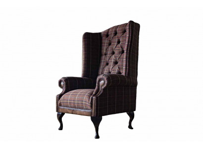 Chesterfield Design Sofa Armchair Couch Upholstered Wingback Chair 1 Seater New