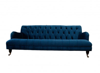 Chesterfield Design Luxury Upholstered Sofa Couch Seating Suite Fabric New