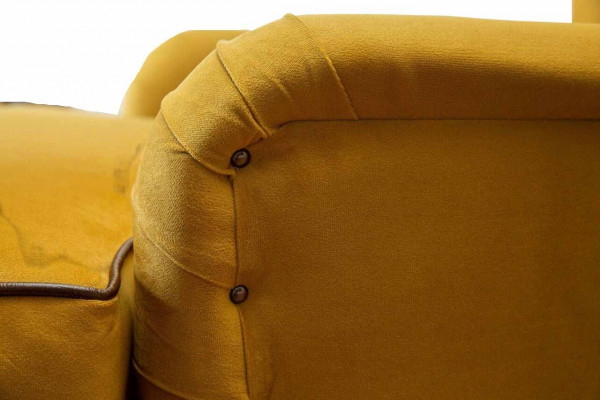 Armchair 1-seater sofas fabric living room textile luxury furniture single-seater Chesterfield