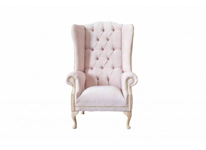 Wingback chair armchair TV single-seater sofa couch upholstery fabric relax new