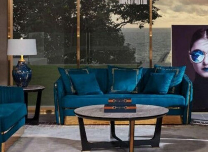 Designer furniture sofa couch 3-seater upholstered decorative sofas living room couches