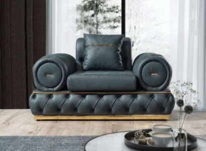 Chesterfield Armchair Seat Baroque Rococo Classic Furniture Living Room Upholstery New