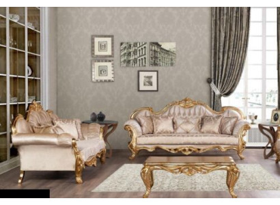 Luxury Sofa Set 3+3 Seater Coffee Table Set Sofa Armchair Sofas 2-piece.