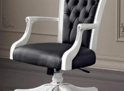Office chair wood executive chair Chesterfield Italian furniture swivel chair armchair chair