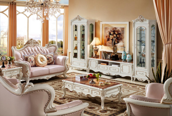 Coffee table white luxury elegant living room design tables classic furniture