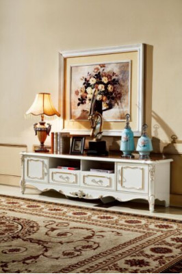 Sideboard White Luxury Elegant Living Room Dresser Cabinets Lowboard Furniture New