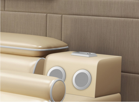 Bed Multifunction Safe Heat Lounger USB Sound Double Beds Feature New