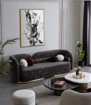 Comfortable Sofa Three-Seater for the Living Room Modern Style New Model