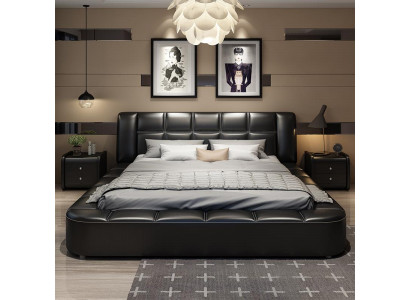 Luxury Upholstered Bed Designer Bed Fabric Beds Double Bed Bed Marriage Bed Design