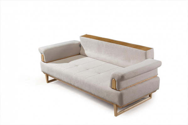 Luxury Three-Seater White Sofa 3-Seater Sofas Design Modern Design Furniture