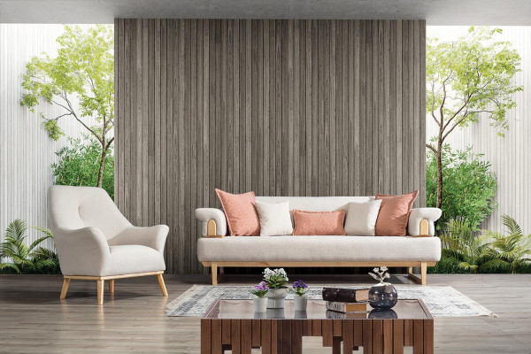 Relax Club Chair 1 Seater White Living Room Luxury Design Furniture Textile