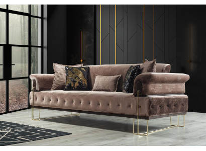 Sofa set Sofa suite Sofas armchair 3+3+1 seater fabric modern