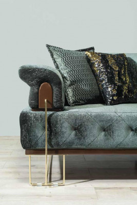Sofa set Sofa suite Sofas armchair 3+3+1 seater fabric modern