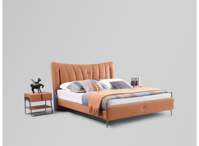 Double bed, matrimonial bed, designer bed NEW 180x200cm, designer upholstered bed, bed