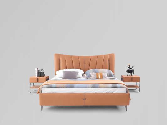 Double bed, matrimonial bed, designer bed NEW 180x200cm, designer upholstered bed, bed